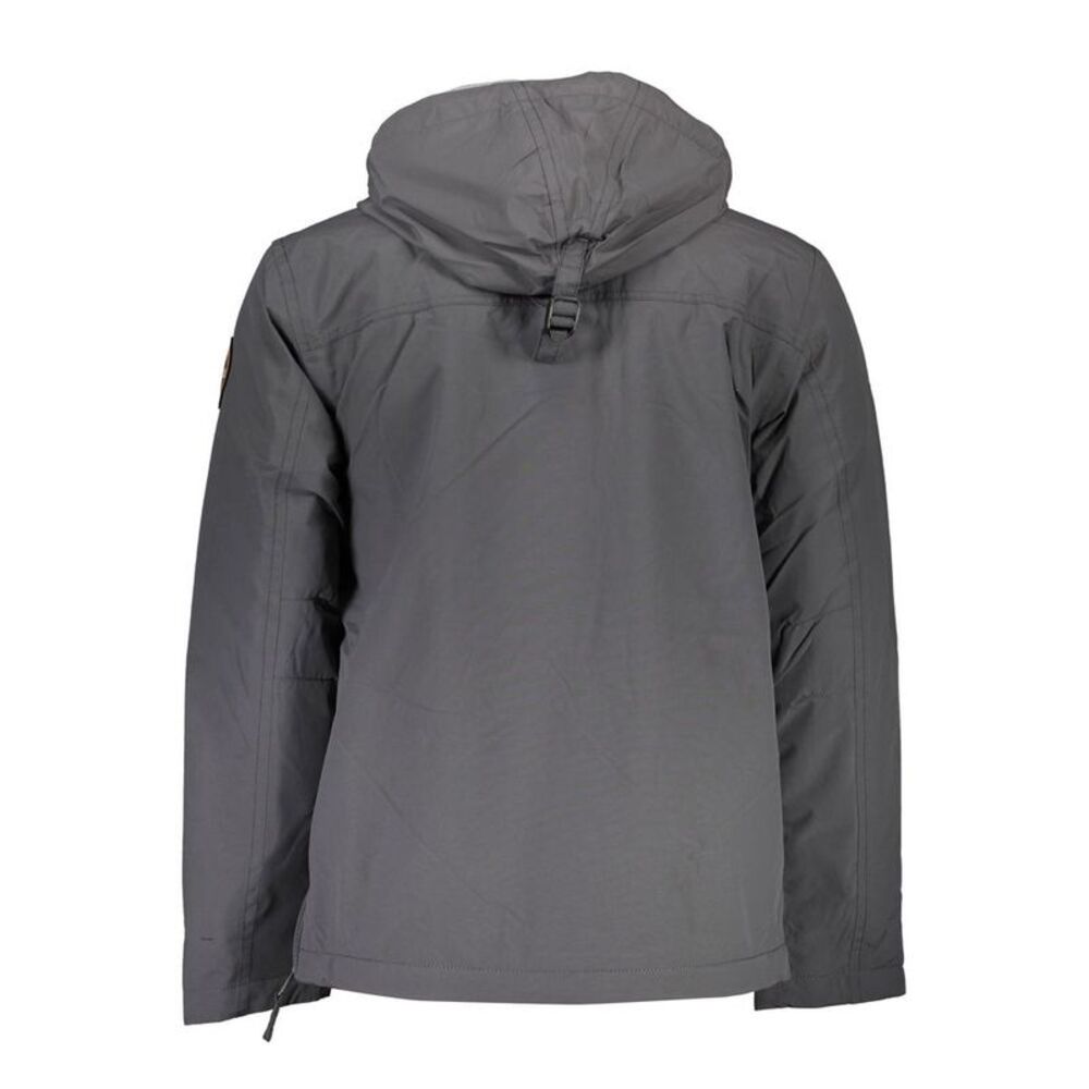 Napapijri Grigio Polyamide Men's Men's Jacket - Picture 2 of 3